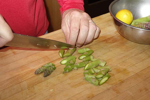 Soupe asperges poireaux - prep0