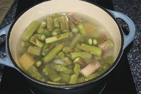 Soupe asperges poireaux - prep6